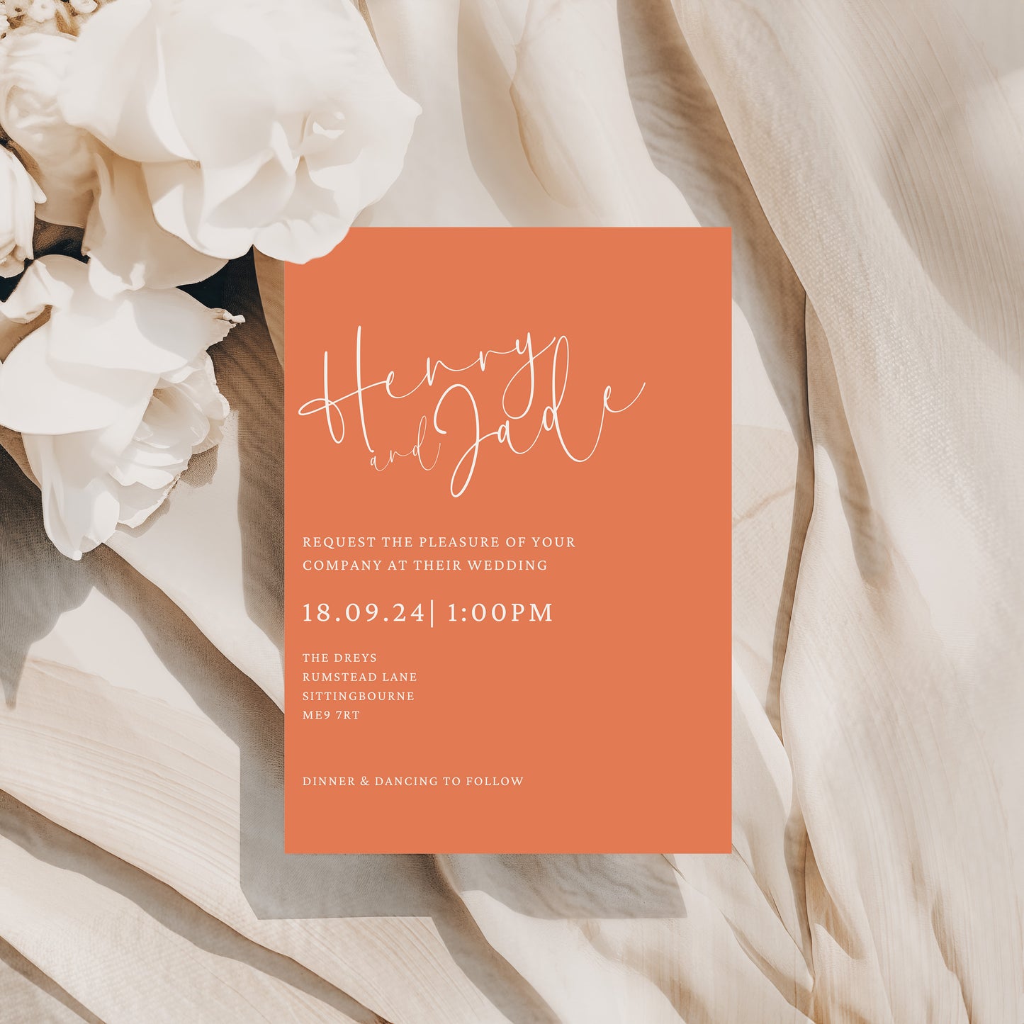 Willow | Wedding Invitation (Day Guests)