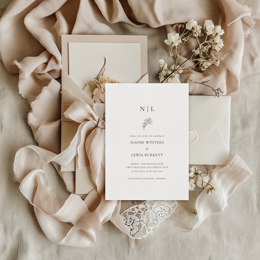 Daphne | Wedding Invitation (Day Guests)