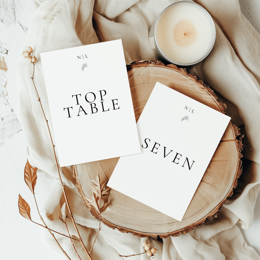 Daphne | Table Numbers/Names