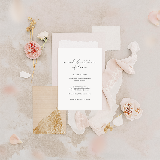 Penelope | Wedding Invitations (Day Guests)