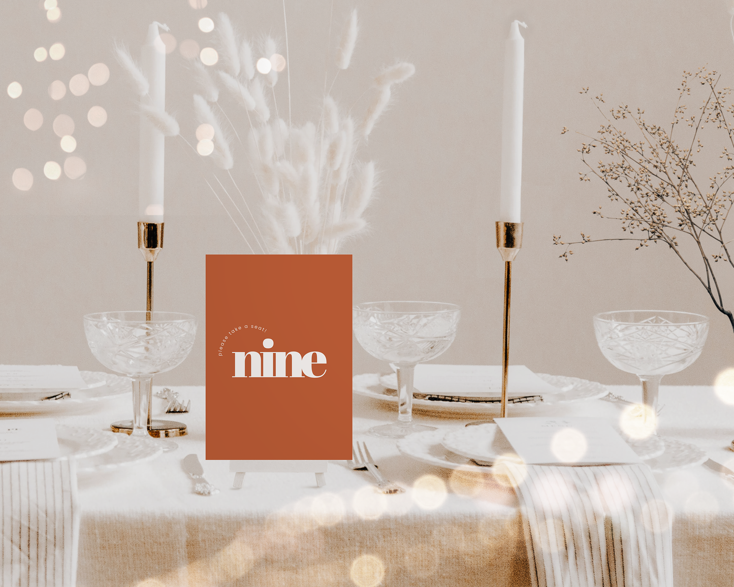 Luna | Table Numbers/Names - Squash